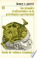 Libro Las Grandes Realizaciones en la Psicología Experimental