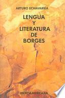 Libro Lengua y literatura de Borges