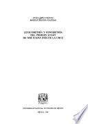 Libro Lexicometría y fonometría del Primero sueño de sor Juana Inés de la Cruz