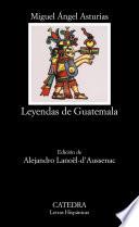 Libro Leyendas de Guatemala