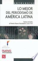 Libro Lo mejor del periodismo de América Latina