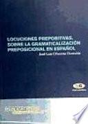 Libro Locuciones prepositivas