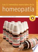 Libro Los 11 remedios esenciales de la homeopatía