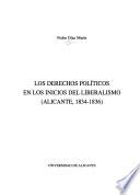 Libro Los derechos políticos en los inicios del liberalismo