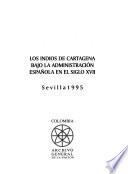 Libro Los indios de Cartagena bajo la administración española en el siglo XVII