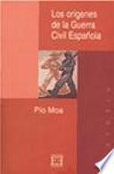 Libro Los orígenes de la guerra civil española