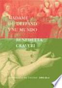 Libro Madame du Deffand y su mundo