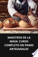 Libro MAESTROS DE LA MASA: CURSO COMPLETO EN PANES ARTESANALES