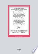 Libro Manual de Derecho Constitucional