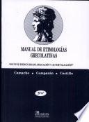Libro Manual de etimologías grecolatinas