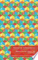 Libro Manual de hermenéutica