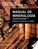 Libro Manual de mineralogía