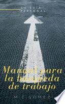 Libro Manual para la búsqueda trabajo