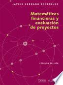 Libro Matemáticas financieras y evaluación de proyectos