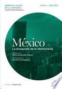 Libro México. La búsqueda de la democracia. Tomo 5 (1960-2000)