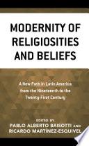 Libro Modernity of Religiosities and Beliefs