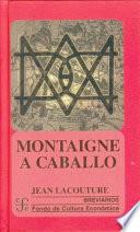 Libro Montaigne a caballo