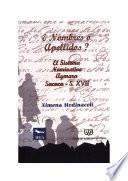 Libro ¿Nombres o apellidos?