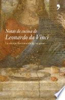 Libro Notas de cocina de Leonardo da Vinci