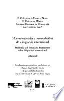 Libro Nuevas tendencias y nuevos desafíos de la migración internacional