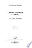 Libro Obras completas en prosa