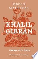Libro Obras Maestras Khalil Gibrán