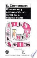 Libro Observación y comunicación no verbal en la escuela infantil