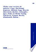 Libro Ólobo: una revista de música. Cage, Duchamp, Kaprow, Moholy-Nagy, Brecht, Marchetti, Barber, Schaeffer, Iges, Paik, La Monte Young,Valcárcel, Nyman, Rocha, Hindemith, Rühm…