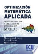 Libro Optimización matemática aplicada.