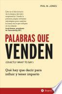 Libro Palabras Que Venden
