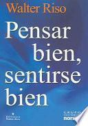 Libro Pensar bien, sentirse bien