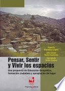 Libro Pensar, sentir y vivir los espacios