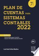 Libro Plan de cuentas para sistemas contables 2022