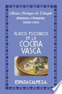 Libro Platos escogidos de la cocina vasca