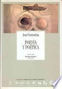 Libro Poesía y poética