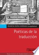 Libro Poéticas de la traducción