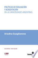 Libro Políticas de evaluación y acreditación en las universidades argentinas
