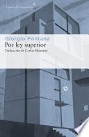 Libro Por ley superior