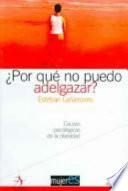 Libro ¿Por qué no puedo adelgazar?