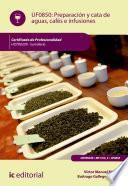 Libro Preparación y cata de aguas, cafés e infusiones. HOTR0209