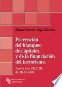 Libro Prevención del blanqueo de capitales y de la financiación del terrorismo