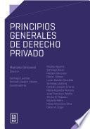Libro Principios generales de derecho privado