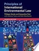 Libro Principles of International Environmental Law