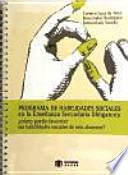 Libro Programa de habilidades sociales en la Enseñanza Secundaria Obligatoria