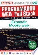 Libro PROGRAMACION WEB Full Stack 20 - Expandir Mobile web