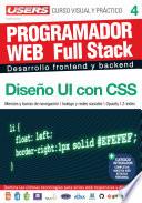 Libro PROGRAMACION WEB Full Stack 4 - Diseño UI con CSS