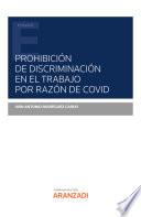 Libro Prohibición de discriminación en el trabajo por razón de Covid