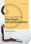 Libro Psicología del pensamiento