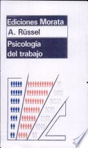 Libro Psicología del trabajo