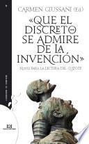 Libro Que el discreto se admire de la invención